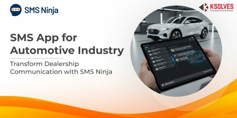 SMS App for Automotive Industry